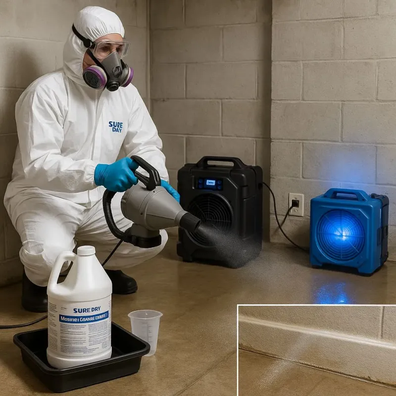 Sanitization and Odor Removal process in Kettle Falls, WA